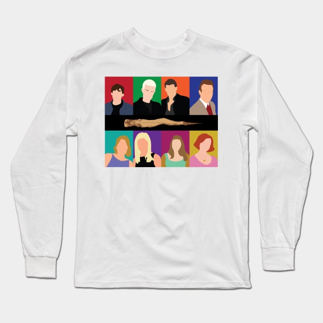 Buffy the Vampire Slayer Long Sleeve T-Shirt by ehaverstick